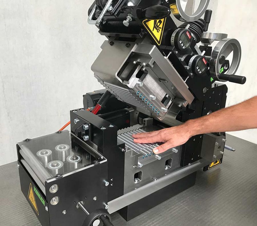 KOHLER Präzisionsrichtmaschine - Richtwalzen mit geringem Walzendurchmesser